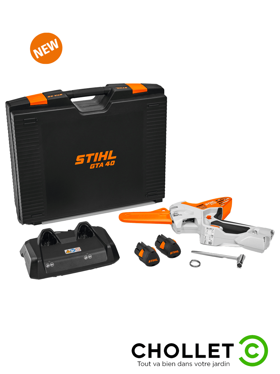 Mini-tronçonneuse sur batterie AS STIHL GTA40 kit